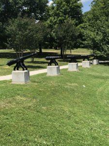 Patterson Park - Cannons at Hampstead Hill