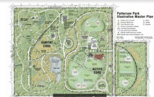 Patterson Park - Map from Master Plan