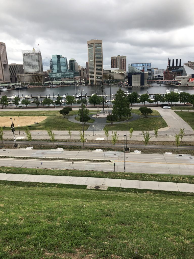 Federal Hill Park - view of downtown
